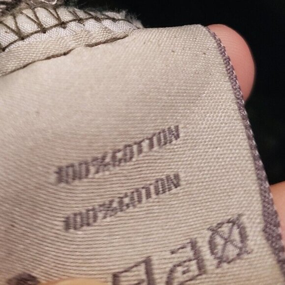 Charlie Page Women's M Trucker Jacket Camo Moto Fray Fringe Hem 100% Cotton NWOT - Picture 6 of 6